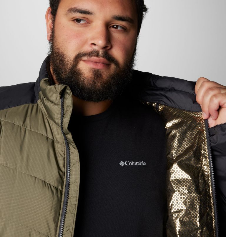 Men's Labyrinth Loop II Jacket - Big, Color: Stone Green, Shark, image 6