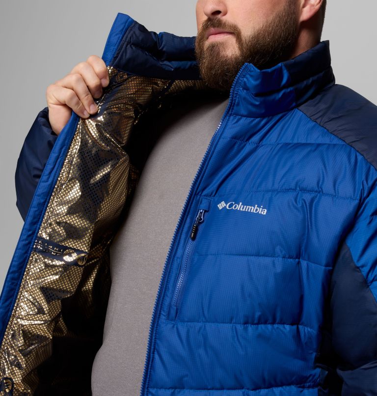 Men's Labyrinth Loop II Jacket - Big, Color: Mountain Blue, Collegiate Navy, image 6
