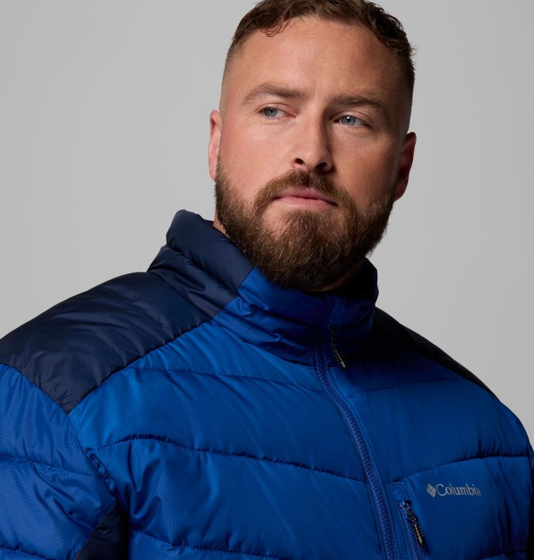 Men's Labyrinth Loop II Jacket - Big, Color: Mountain Blue, Collegiate Navy, image 7