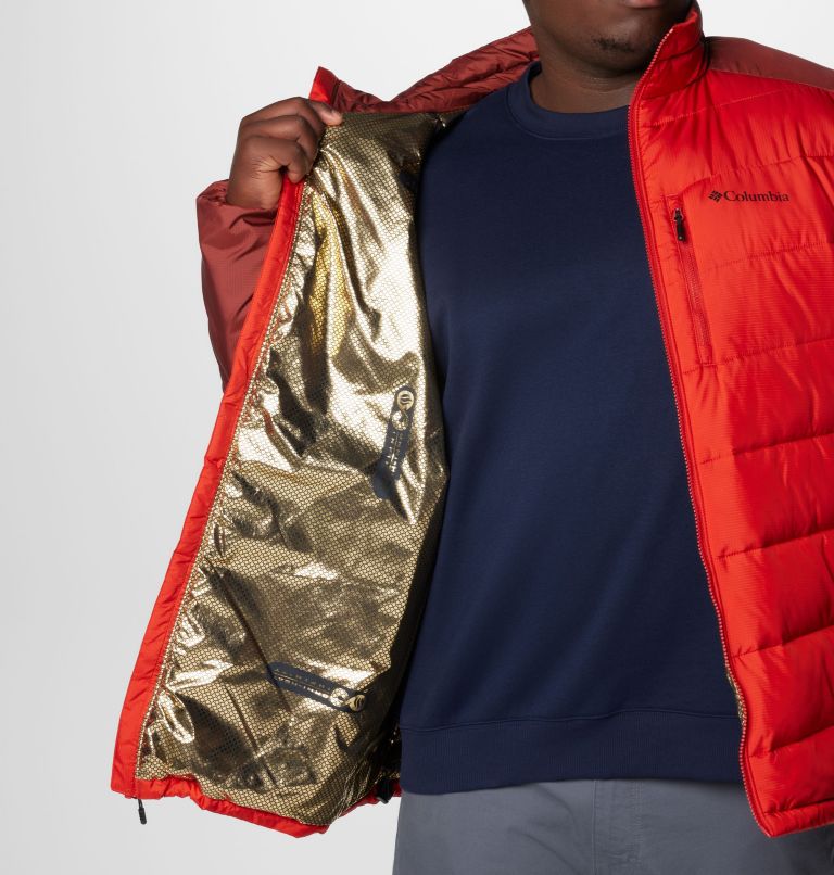 Men's Labyrinth Loop II Jacket - Big, Color: Sail Red, Spice, image 6