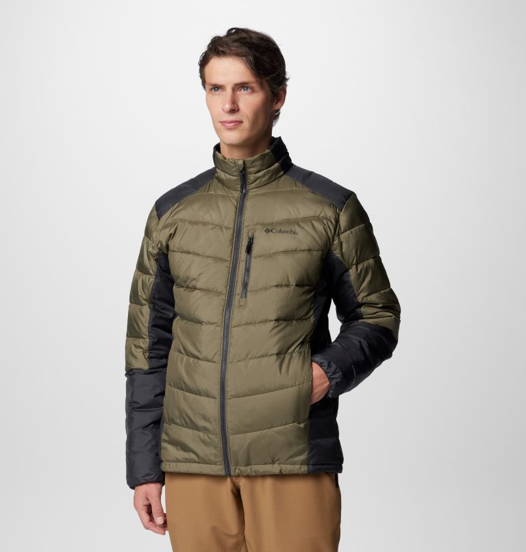 Labyrinth Loop II isolierte Jacke für Männer, Color: Stone Green, Shark, image 4