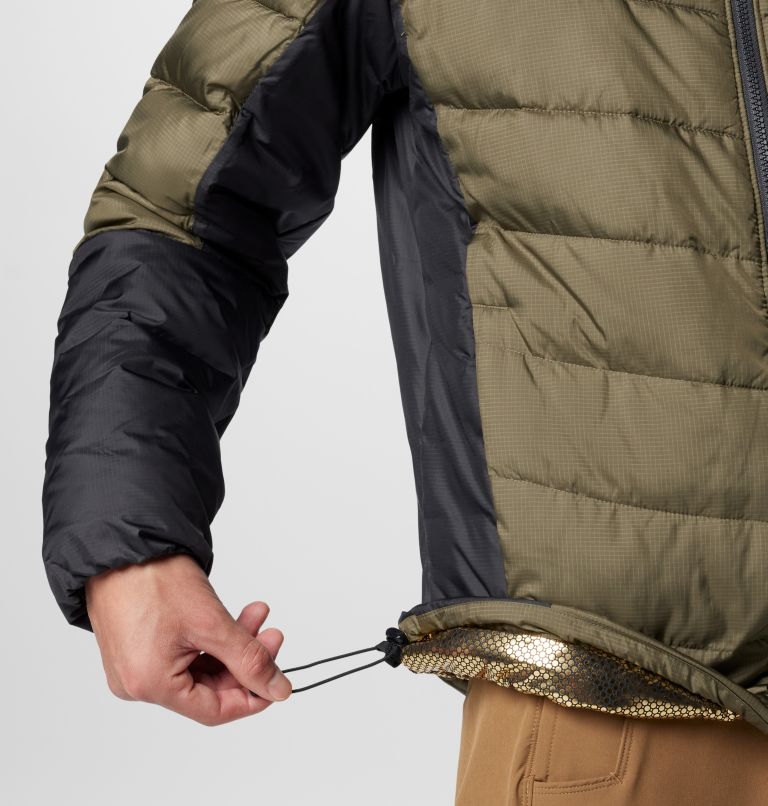 Labyrinth Loop II isolierte Jacke für Männer, Color: Stone Green, Shark, image 7