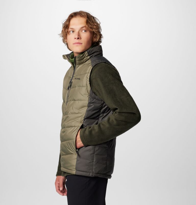 Men's Labyrinth Loop II Vest, Color: Stone Green, Shark, image 4