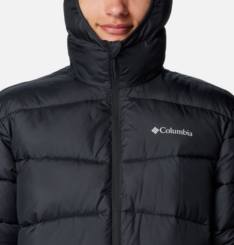 Chaqueta acolchada con capucha Fivemile Butte II para hombre, Color: Black, image 4