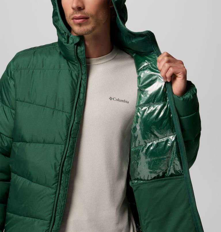 Giacca imbottita con cappuccio Fivemile Butte II da uomo, Color: Rain Forest, image 6
