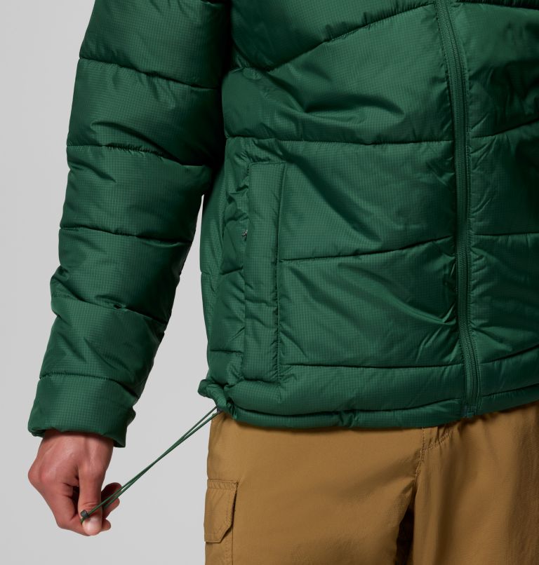 Giacca imbottita con cappuccio Fivemile Butte II da uomo, Color: Rain Forest, image 8