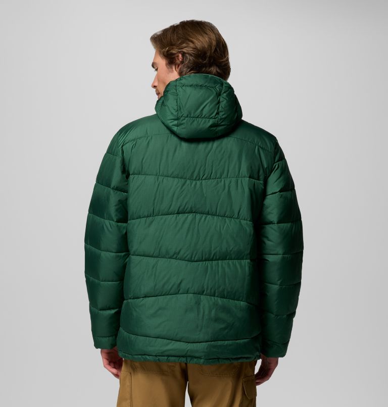 Giacca imbottita con cappuccio Fivemile Butte II da uomo, Color: Rain Forest, image 3
