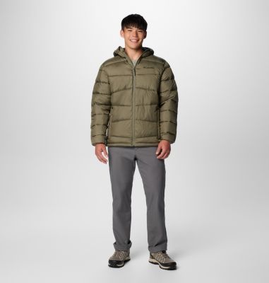 Fivemile Butte II Puffer Jacke mit Kapuze für Männer, Color: Stone Green, image 11