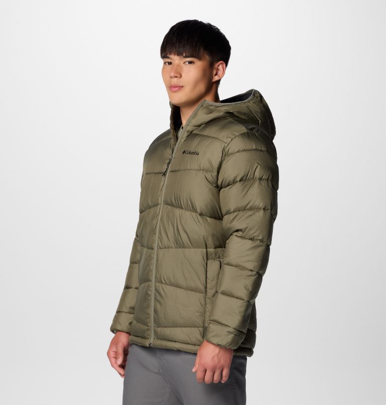 Chaqueta acolchada con capucha Fivemile Butte II para hombre, Color: Stone Green, image 4
