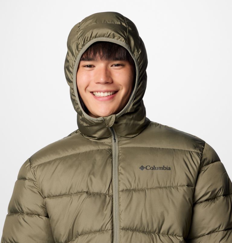 Chaqueta acolchada con capucha Fivemile Butte II para hombre, Color: Stone Green, image 5