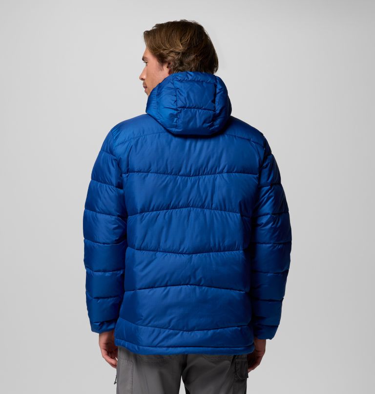 Giacca imbottita con cappuccio Fivemile Butte II da uomo, Color: Mountain Blue, image 3