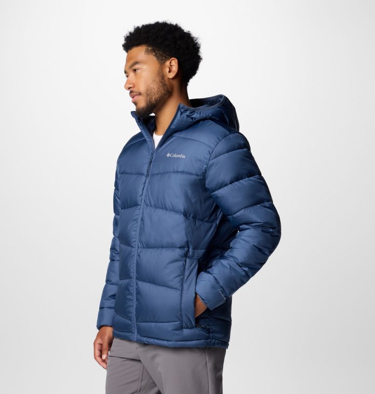 Chaqueta acolchada con capucha Fivemile Butte II para hombre, Color: Dark Mountain, image 4