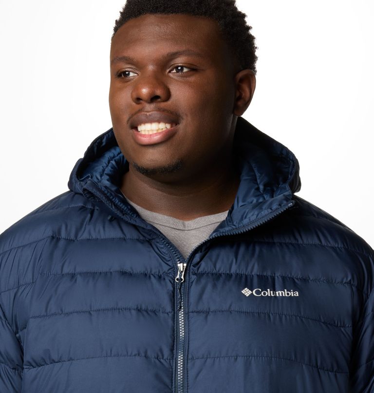 Men's Powder Lite II Hooded Jacket - Big, Color: Collegiate Navy, image 5