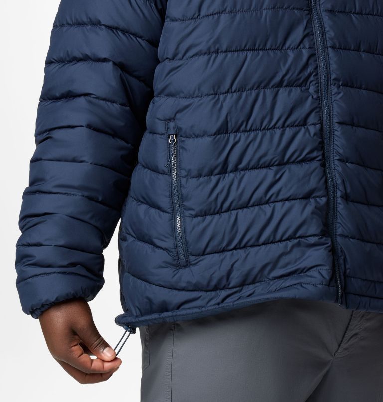 Men's Powder Lite II Hooded Jacket - Big, Color: Collegiate Navy, image 7