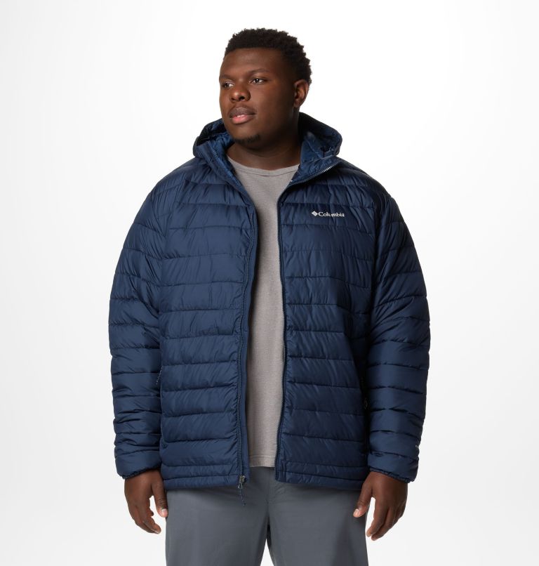 Men's Powder Lite II Hooded Jacket - Big, Color: Collegiate Navy, image 8