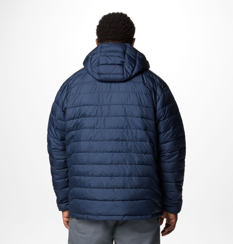 Men's Powder Lite II Hooded Jacket - Big, Color: Collegiate Navy, image 2