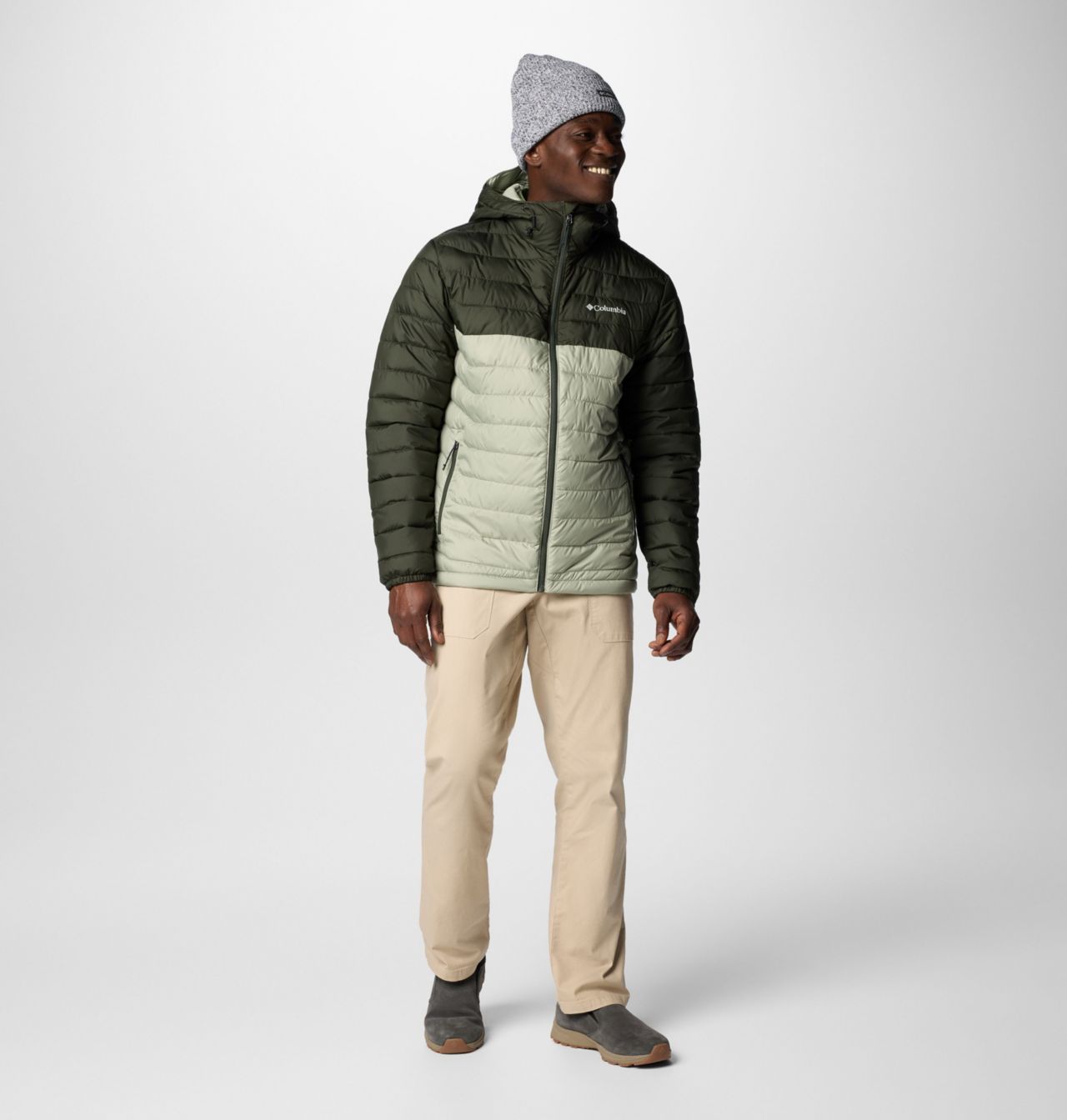 Men's Powder Lite™ II Hooded Jacket - Tall | 348 | 5XT 4
