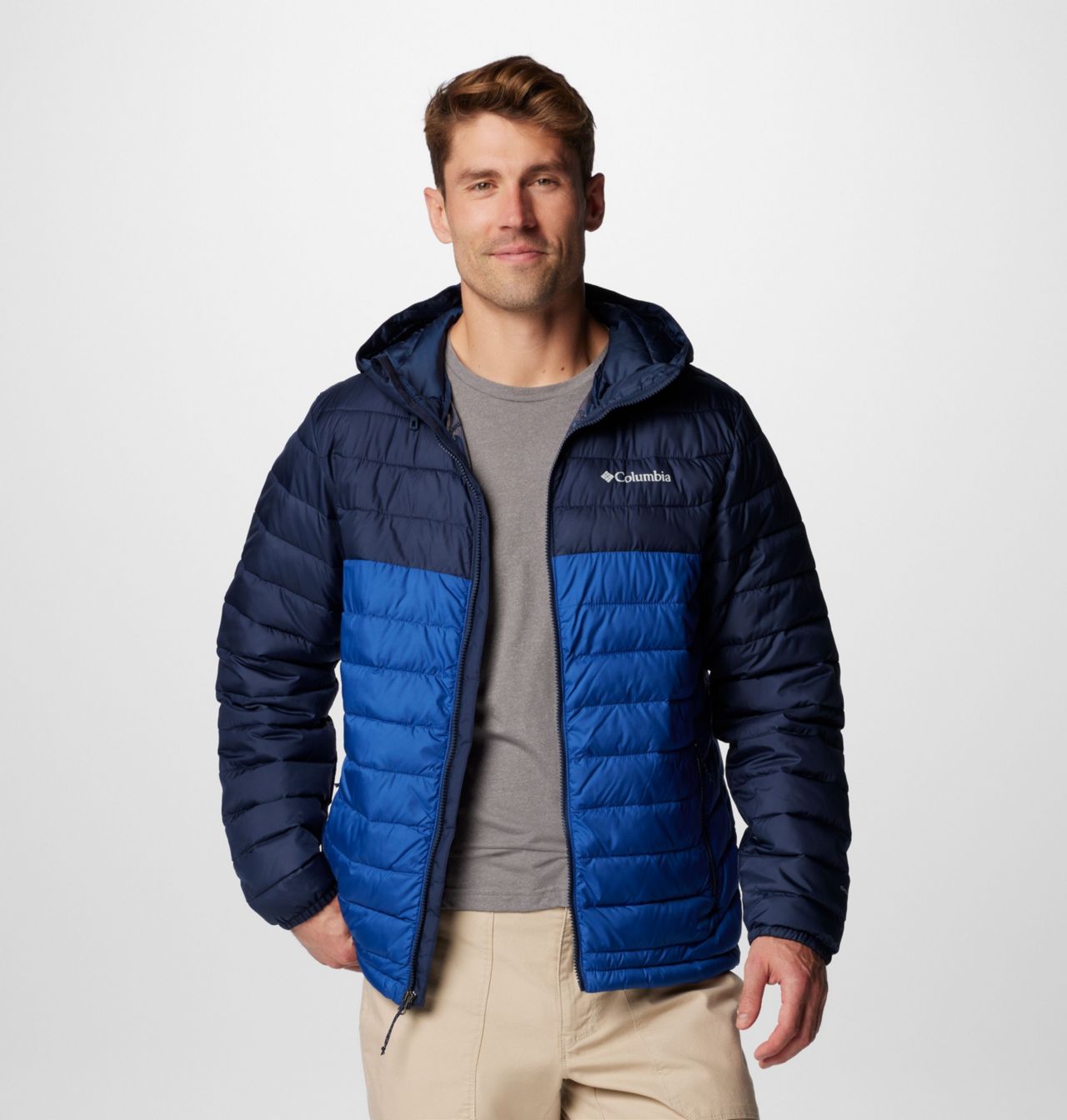 Men's Powder Lite™ II Hooded Jacket - Tall | 433 | 5XT 8