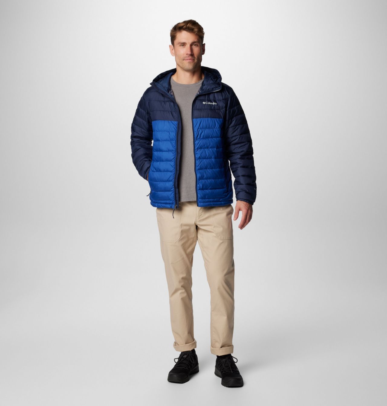 Men's Powder Lite™ II Hooded Jacket - Tall | 433 | 5XT 10