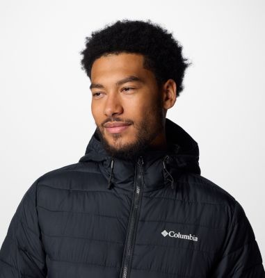 Veste D'hiver Columbia Pour Homme Taille L - à Capuche Et Doublée, Occasion Très Bon état