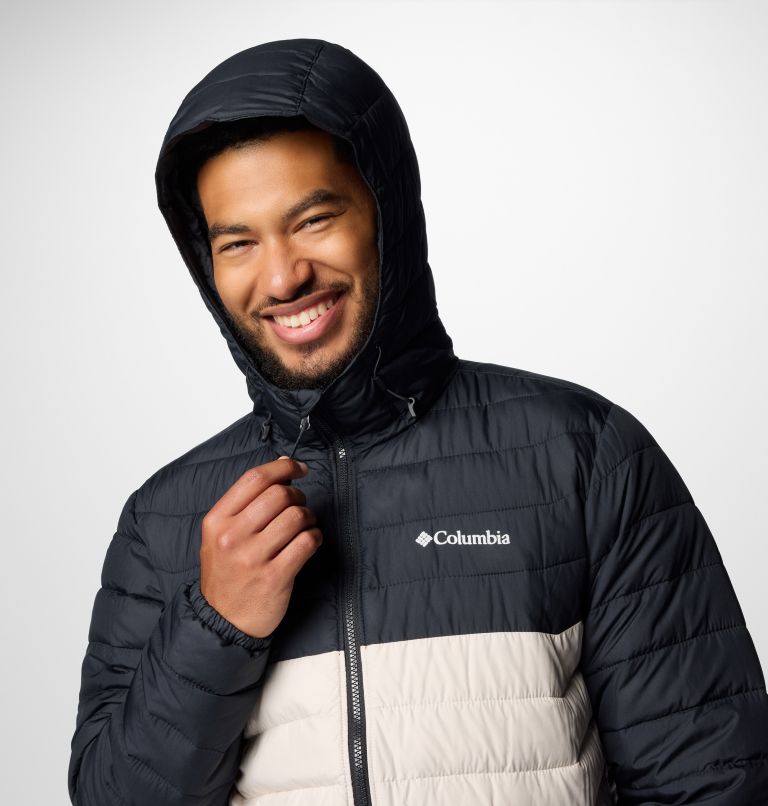 Columbia powder lite mens hooded insulated jacket sale