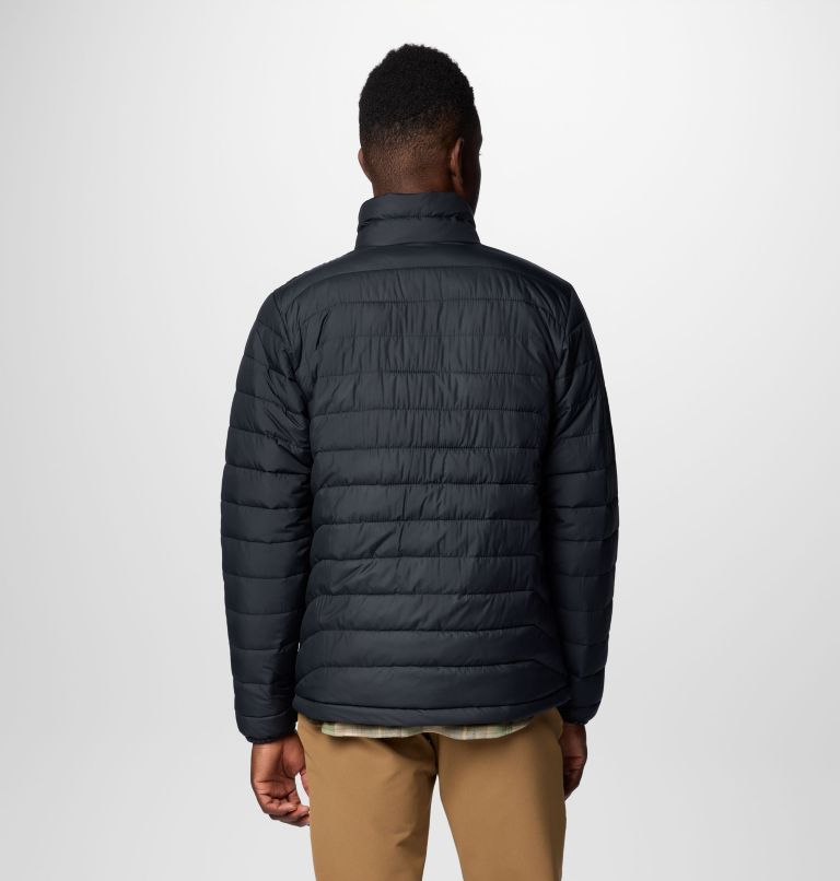 Men's Powder Lite II Jacket, Color: Black, image 2