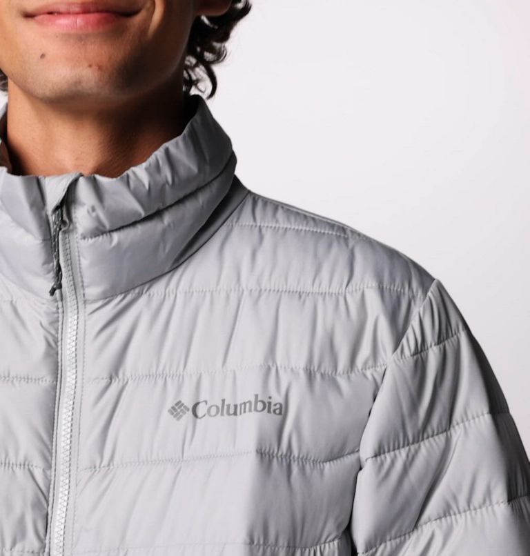 Men's Powder Lite II Jacket, Color: Columbia Grey