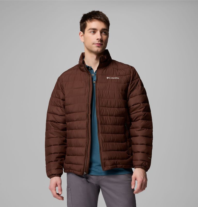 Men's Powder Lite II Jacket, Color: Tobacco, image 8