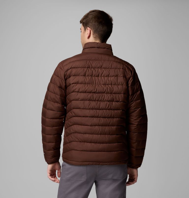 Men's Powder Lite II Jacket, Color: Tobacco, image 3