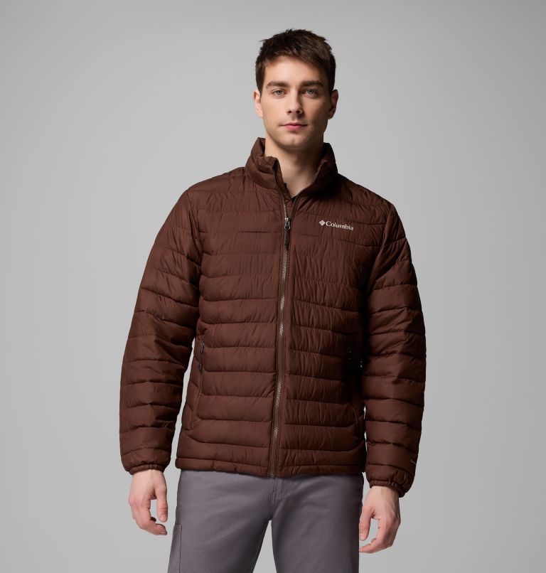 Men's Powder Lite II Jacket, Color: Tobacco, image 1