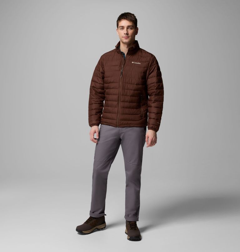 Men's Powder Lite II Jacket, Color: Tobacco, image 2