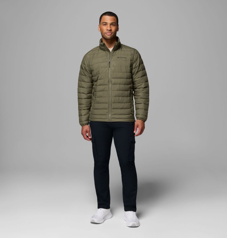 Manteau Powder Lite II pour hommes, Color: Stone Green, image 2