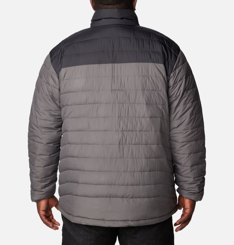 Men's Powder Lite II Jacket - Big, Color: City Grey, Shark, image 2