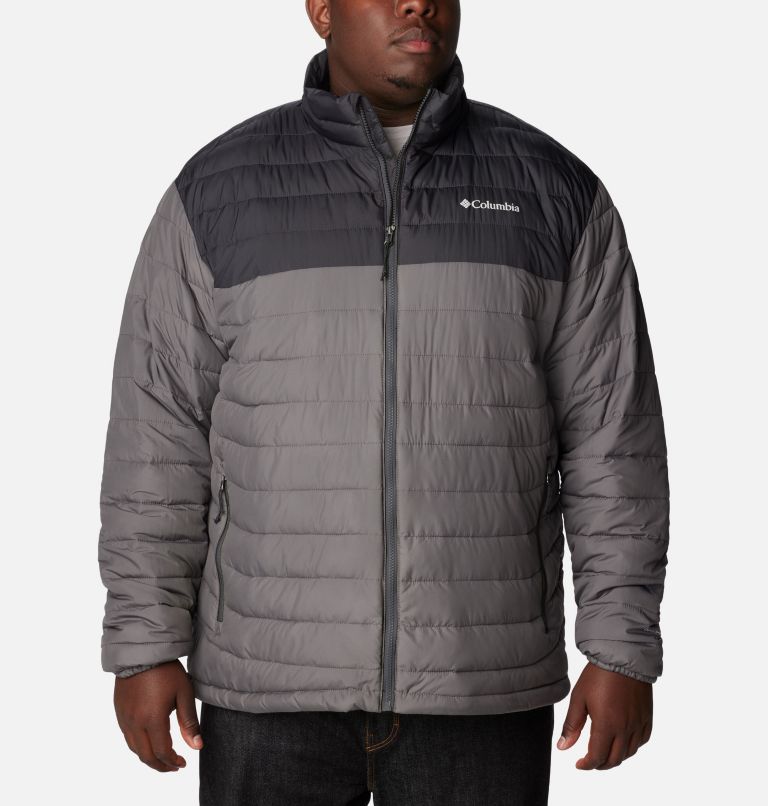 Men's Powder Lite II Jacket - Big, Color: City Grey, Shark, image 1