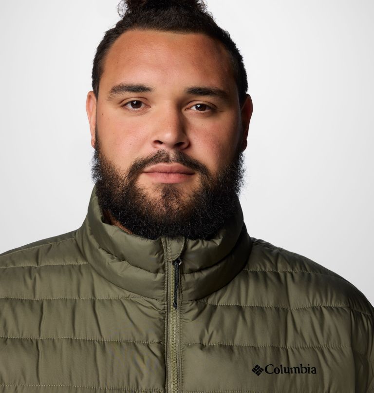 Men's Powder Lite II Jacket - Big, Color: Stone Green, image 5