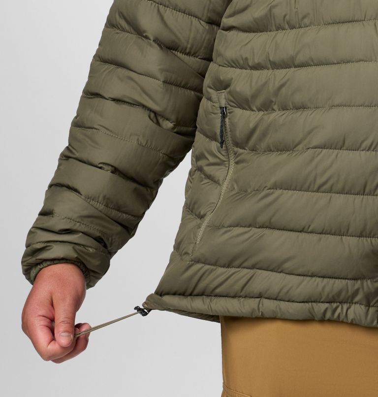 Men's Powder Lite II Jacket - Big, Color: Stone Green, image 8