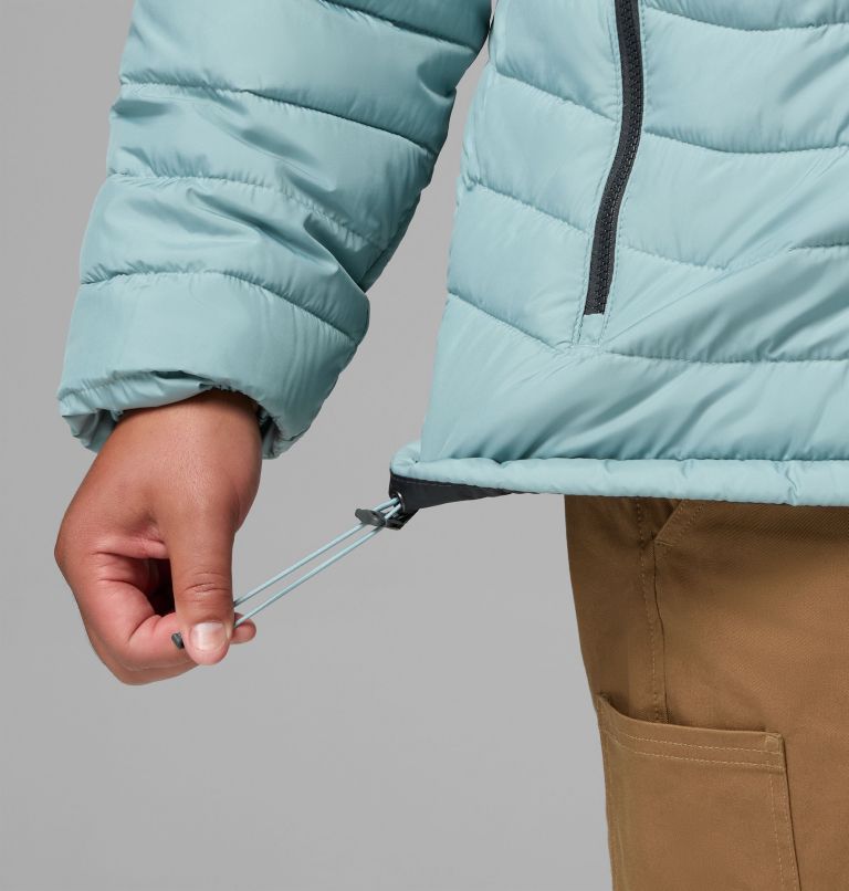 Men's Powder Lite II Jacket - Big, Color: Crushed Blue, Shark, image 8