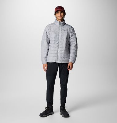 Chaqueta con aislamiento Powder Lite II para hombre, Color: Columbia Grey, image 31