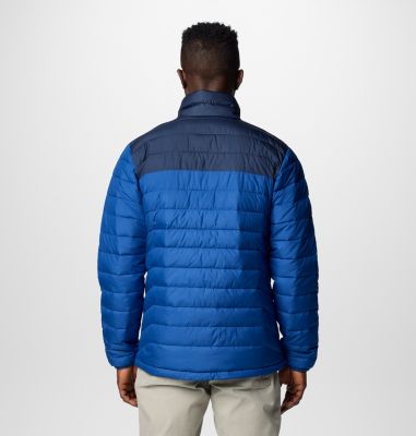 Powder Lite II Jacket, Color: Mountain Blue, Collegiate Navy, image 14