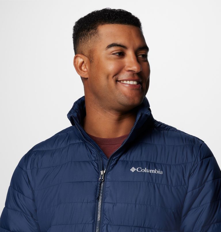Men’s Powder Lite II Insulated Jacket, Color: Collegiate Navy, image 5