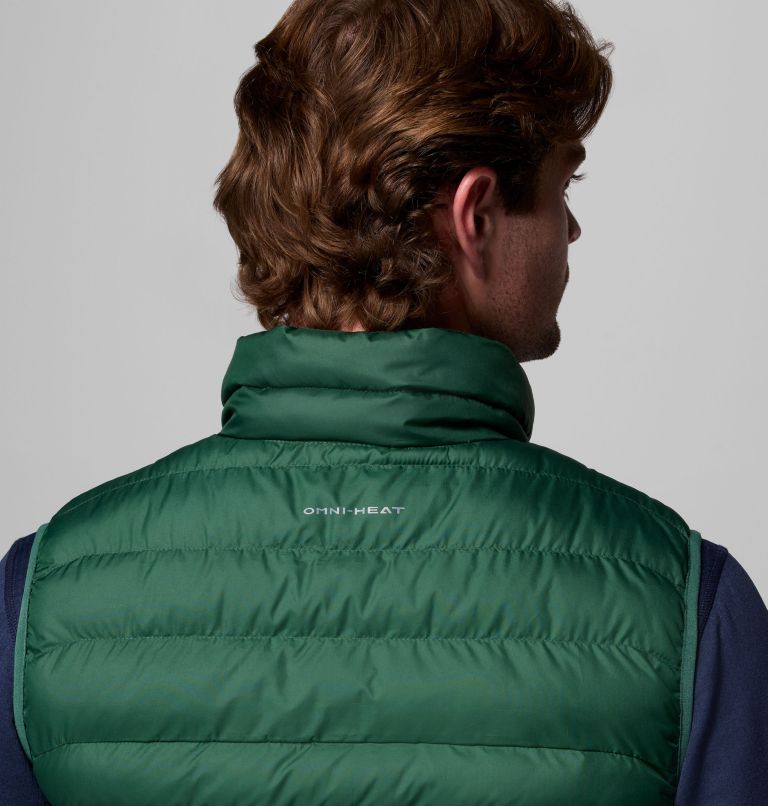 Men's Powder Lite II Vest, Color: Rain Forest, image 9