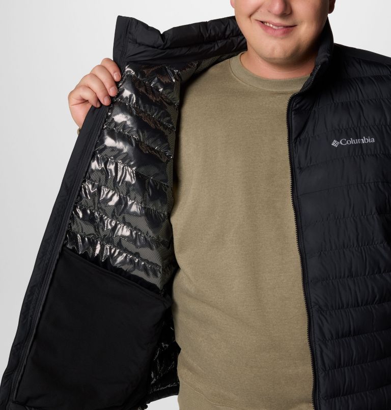 Chaleco aislante Powder Lite II para hombre - Talla grande, Color: Black, image 8