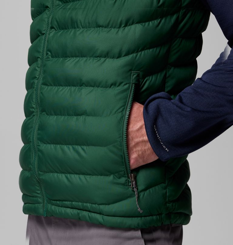 Chaleco aislante Powder Lite II para hombre, Color: Rain Forest, image 7