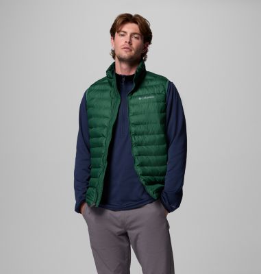 Gilet Isolé Powder Lite II Homme, Color: Rain Forest, image 1