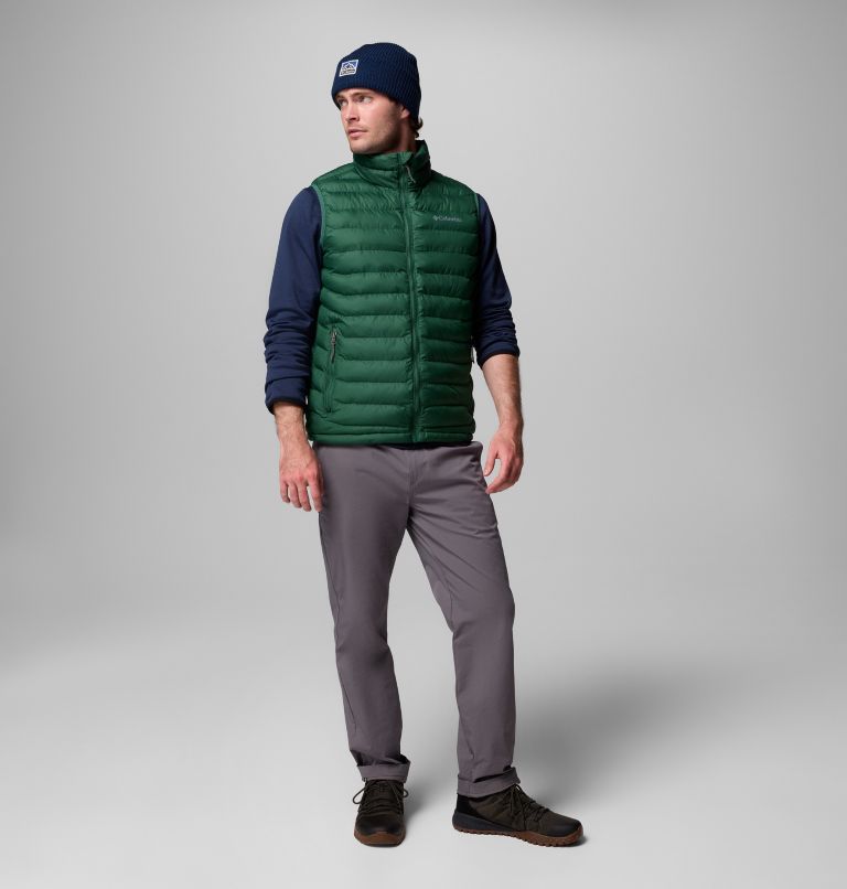Chaleco aislante Powder Lite II para hombre, Color: Rain Forest, image 2