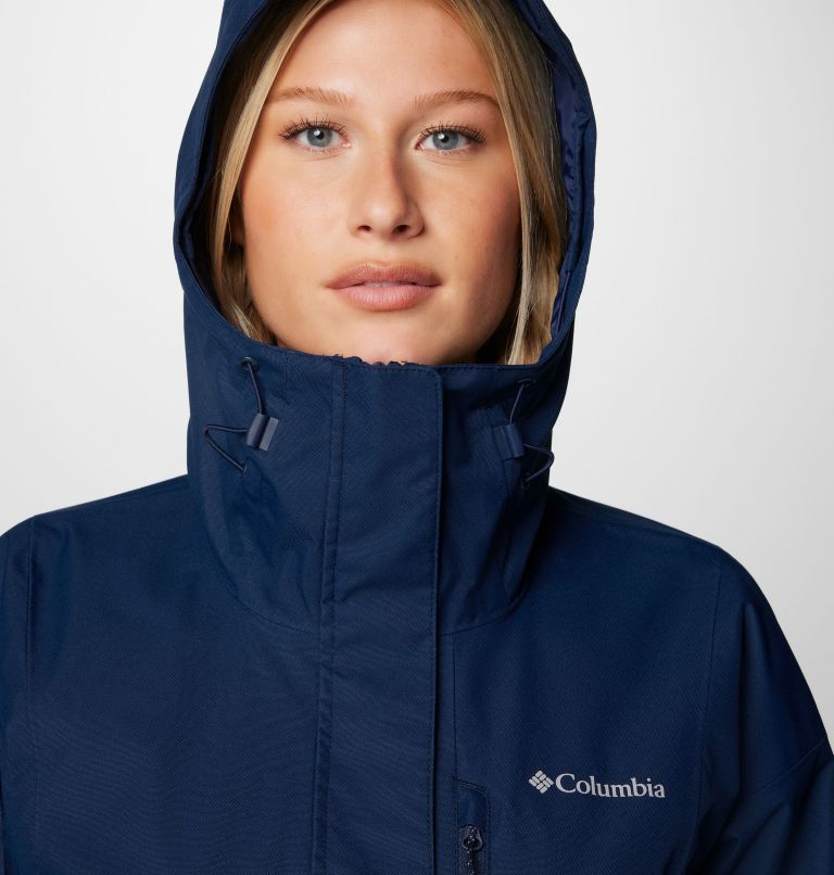 Women's Hikebound II Jacket, Color: Collegiate Navy, Nocturnal, image 5
