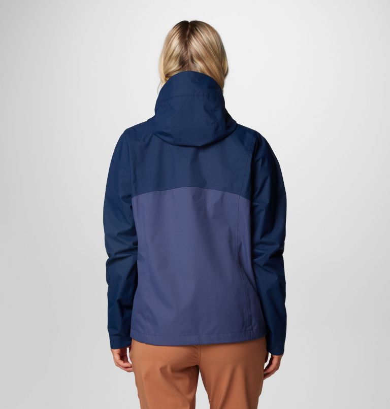 Women's Hikebound II Jacket, Color: Collegiate Navy, Nocturnal, image 2