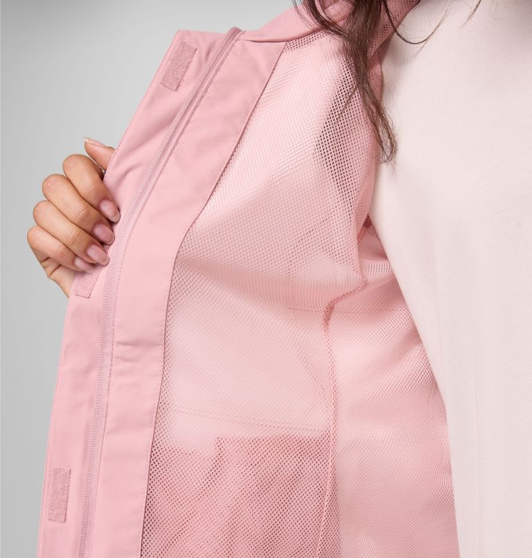 Women's Hikebound II Jacket, Color: Eraser Pink, image 6