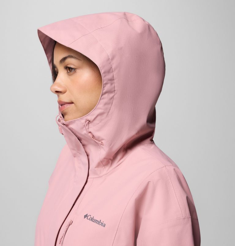 Women's Hikebound II Jacket, Color: Eraser Pink, image 8
