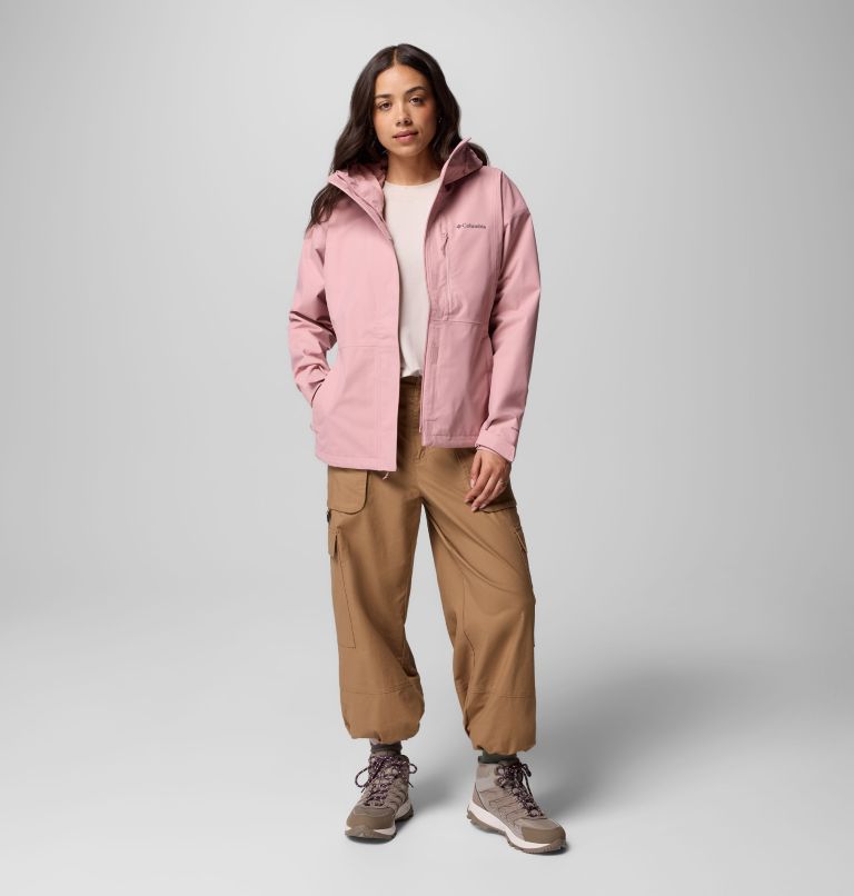 Women's Hikebound II Jacket, Color: Eraser Pink, image 2